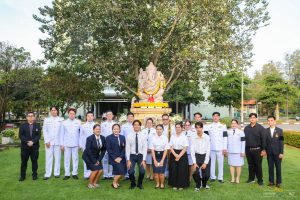 พิธีบวงสรวงสิ่งศักดิ์สิทธิ์ประจำ มทร.ธัญบุรี ก่อนวันซ้อมใหญ่ พิธีพระราชทานปริญญาบัตร ครั้งที่ 39 (อัลบั้ม 1)