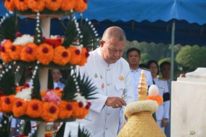 พิธีบวงสรวงสิ่งศักดิ์สิทธิ์ประจำ มทร.ธัญบุรี ก่อนวันซ้อมใหญ่ พิธีพระราชทานปริญญาบัตร ครั้งที่ 39 (อัลบั้ม 1)